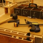 The scene shop contains everything needed to make full sets for theater productions.